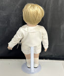 Ashton-Drake Galleries Brandon Porcelain Doll NIB Original Box, Wrist Tag, COA