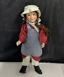 Ashton-Drake Galleries Laura Ingalls Little House on The Prairie Porcelain Doll NIB, COA