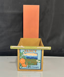 American Girl Kit Kittredge Produce Cart Market Wagon Orange Crate Stand Retired