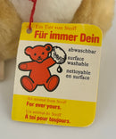 Vintage Steiff Goldy Hamster Plush Stuffed Animal Button In Ear w/ Tags, Germany