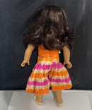 American Girl 18" Doll Brown Hair Brown Eyes