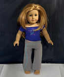 American Girl Nicki Fleming GOTY 2007 Doll Green Eyes Freckles Strawberry Blonde Hair