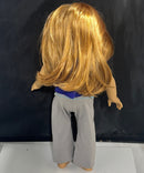 American Girl Nicki Fleming GOTY 2007 Doll Green Eyes Freckles Strawberry Blonde Hair