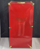 Franklin Mint Shirley Temple Dress-Up Doll Collection Red Storage Display Cabinet Case