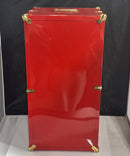 Franklin Mint Shirley Temple Dress-Up Doll Collection Red Storage Display Cabinet Case