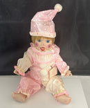 Edwin M. Knowles Sparkles The Littlest Clown Porcelain Doll MIB