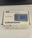 Grundig Yacht Boy 205 AM FM Shortwave Radio w/ Case, Earbuds & Original Box, Untested