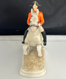Vintage Goebel West Germany Equestrian Rider on White Horse Figurine GF136