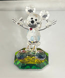 Crystal World Disney Mickey Mouse Limited Edition Crystal Figurine No Box