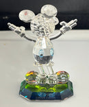 Crystal World Disney Mickey Mouse Limited Edition Crystal Figurine No Box
