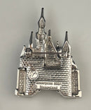 Disney Parks Sleeping Beauty Castle Pin Made w/ Swarovski Crystal Boxed Retired