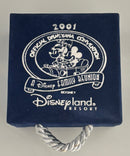 Disney Parks Sleeping Beauty Castle Pin Made w/ Swarovski Crystal Boxed Retired