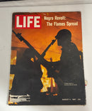 1967 LIFE Magazine Lot Detroit Riots Negro Revolt USS Forrestal Inferno at Sea