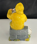 Royal Doulton The Boatman HN2417 Figurine Fisherman Yellow Oilskin Jacket England