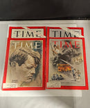 Vintage TIME Magazine Lot of 4 1966–1968 Robert Kennedy Detroit Riots Whitney Young RFK