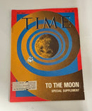 Vintage TIME Magazine Lot of 3 Apollo 11 Moon Landing July 1969 & Apollo 8 Men of the Year