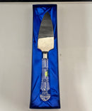 Waterford Crystal Pie & Cake Server w/ Stainless Blade Please Read