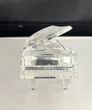 Swarovski Crystal Grand Piano Figurine Austria Retired Missing Stool Display