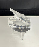 Swarovski Crystal Grand Piano Figurine Austria Retired Missing Stool Display