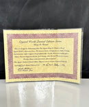 Crystal World Limited Edition Merry Go Round Carousel Crystal Figurine COA Box