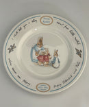 Wedgwood Peter Rabbit 1893–1993 Centennial 3‑Pc Child’s Set Plate Bowl Mug Beatrix Potter