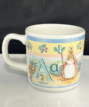 Wedgwood Peter Rabbit Alphabet 3‑Pc Children’s Dinnerware Set Plate Bowl Mug England