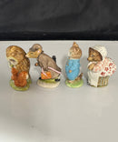 Beswick Beatrix Potter Figurines Lot of 4 Johnny Town Mouse Tom Kitten Old Mar Brown Mrs. Tiggy-Winkle