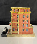 Danbury Mint 19th Precinct New York Police Station 1994 w/ COA Classic American, Bent Street Light
