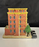 Danbury Mint 19th Precinct New York Police Station 1994 w/ COA Classic American, Bent Street Light