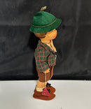 Original M.I. Hummel “Seppl” 10.5" Composition Display Doll Germany w/ Tag Head Off