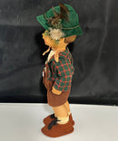 Original M.I. Hummel “Seppl” 10.5" Composition Display Doll Germany w/ Tag Head Off
