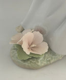 Lladro 6990 Bellflower Symbol of Gratitude Figurine w/ Box Head Crack Petal Chip
