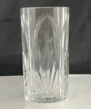 Waterford Crystal Brookside Vase Clear Cut Design Light Scratches on Base
