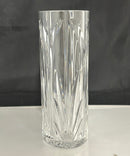 Waterford Crystal Brookside Vase Clear Cut Design Light Scratches on Base