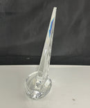 Waterford Crystal Sailboat Paperweight Figurine Nautical Ireland Light Surface Scratches