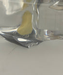 Baccarat Crystal Dolphin Paperweight Figurine France Dorsal Fin Chipped