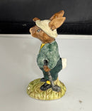 Royal Doulton Bunnykins Bogey Bunnykins DB32 Golf Figurine England