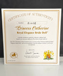 Ashton‑Drake Princess Catherine Royal Elegance Bride Doll Kate Middleton w/ COA