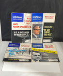 1973 U.S. News & World Report Magazine Lot Nixon Watergate Agnew Ford Oil Crisis
