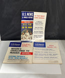 U.S. News & World Report Lot of 3 Apollo 11 Apollo 13 Nixon 1969‑1971