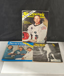 Vintage Newsweek Magazine Lot Apollo 11 Apollo 13 Neil Armstrong NASA 1969/1970