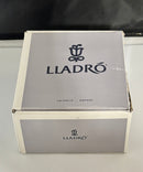 Lladro 5455 Bashful Bather Girl Washing Puppy Figurine w/ Box Repaired Arm