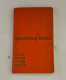 Illinois Central Gulf Railroad Operating Rule Book ICG Switchman Rule Book