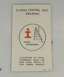 Illinois Central Gulf Railroad Operating Rule Book ICG Switchman Rule Book