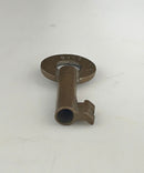 Vintage C&O Railroad Brass Switch Key No.9452 Chesapeake & Ohio Railroadiana