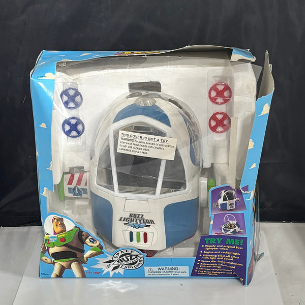 Disney Pixar Toy Story Buzz Lightyear Space Explorer Ship Thinkway Ope