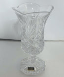 Noritake Hampton Hall Lead Crystal Footed Flared Vase w/ Original Box