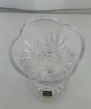 Noritake Hampton Hall Lead Crystal Footed Flared Vase w/ Original Box