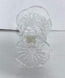 Noritake Hampton Hall Lead Crystal Footed Flared Vase w/ Original Box