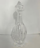 Waterford Crystal Cut Glass Decanter & Stopper Ireland Small Chips